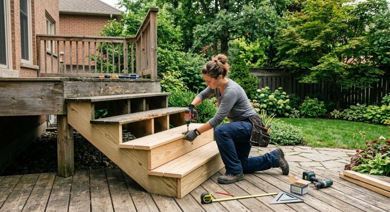 Wood Stairs Service