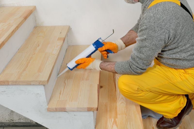 Local Squeaky Wood Stairs Repair pros at work