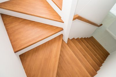 Spiral Wooden Stairs